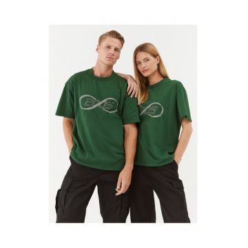 Tricou dama - 493899 - Verde - Bumbac