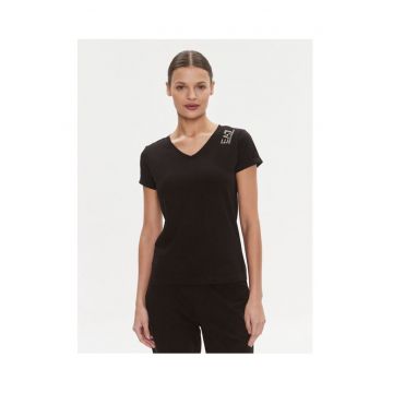 Tricou dama - 537623 - Negru - Bumbac