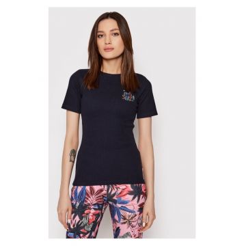 Tricou dama - Bleumarin - Bumbac