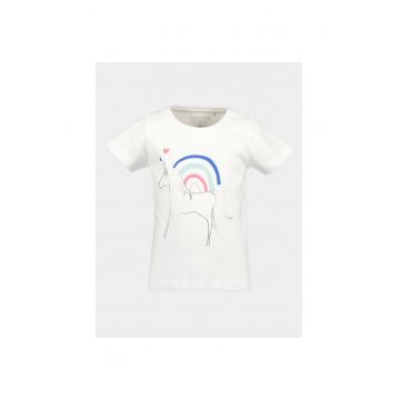 Tricou fete - 303571832 - Alb - Bumbac