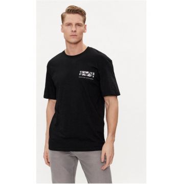 Tricou barbati - 10165 - Bumbac - Negru