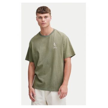 Tricou barbati - 28904 - Bumbac - Verde