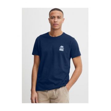 Tricou barbati - 63175 - Bumbac - Bleumarin