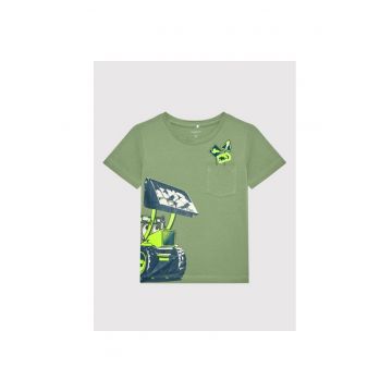 Tricou copii - 555547 - Verde - Bumbac -