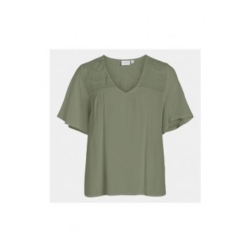 Tricou dama - 303499761 - Verde - Viscoza