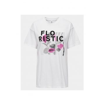 Tricou dama - 303603137 - Alb - Bumbac