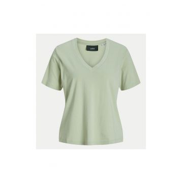 Tricou dama - 304159046 - Verde - Bumbac