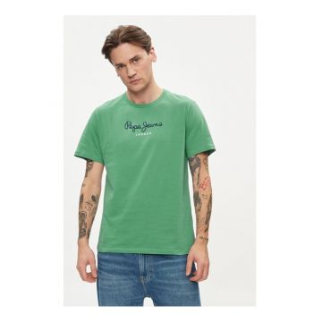 Tricou barbati - 64428 - Bumbac - Verde