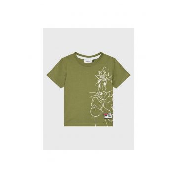 Tricou copii - 0000301357278_98_104 - Bumbac - Verde - 98 - 104 CM