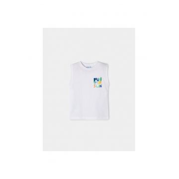 Tricou copii - 13010 - Alb - Bumbac