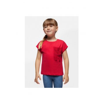 Tricou copii - 861100 - Rosu - Bumbac