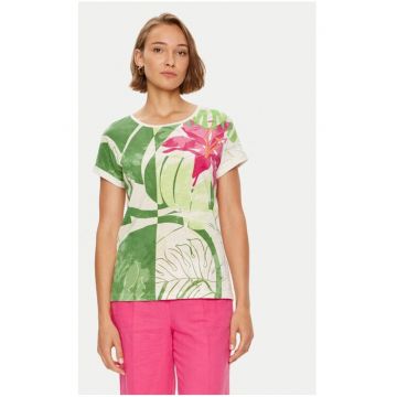 Tricou dama - 418273 - Multicolor - Bumbac