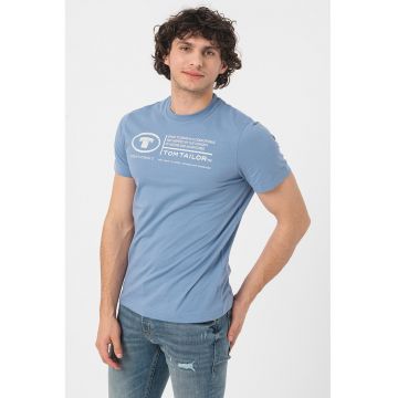 Tricou de bumbac cu imprimeu logo