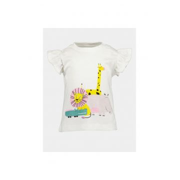 Tricou fete - 303576073 - Alb - Bumbac