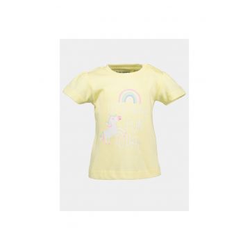 Tricou fete - 303576127 - Galben - Bumbac