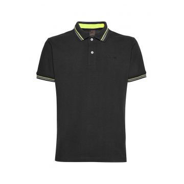 Tricou polo cu logo brodat