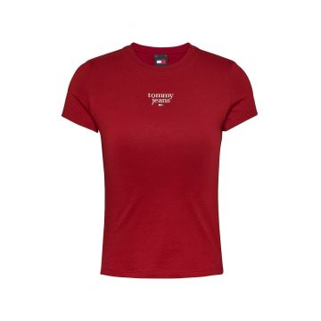 Tricou slim fit cu logo