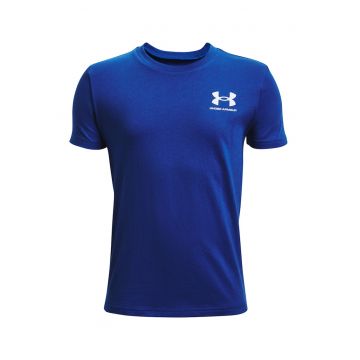 Tricou cu logo pe piept - pentru fitness Sportstyle