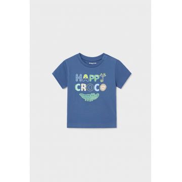 Tricou de bumbac cu text