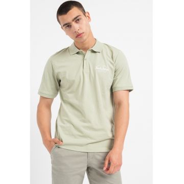 Tricou polo cu logo pe piept Forest