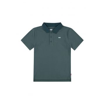 Tricou polo din bumbac pique