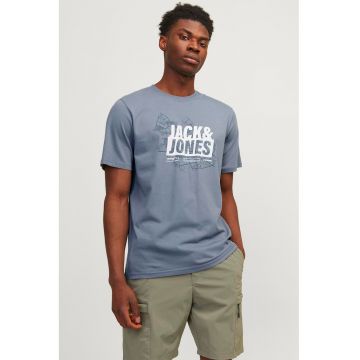 Tricou regular fit cu logo