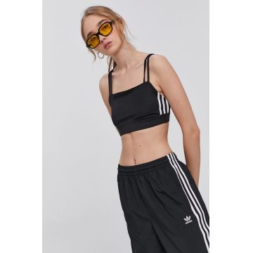 adidas Originals top H37791 femei, culoarea negru H37791-BLACK