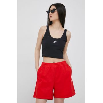 adidas Originals top HF3399 femei, culoarea negru HF3399-BLACK