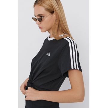 Adidas Tricou din bumbac GS1379 culoarea negru