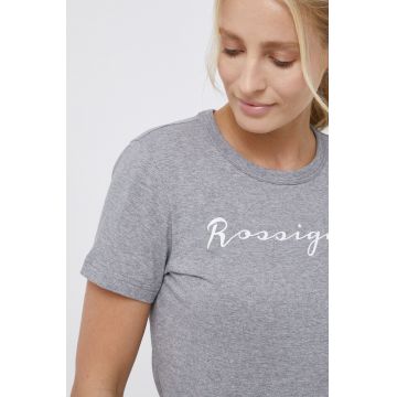 Rossignol Tricou din bumbac culoarea gri