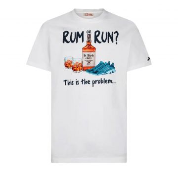 Rum or run t-shirt l