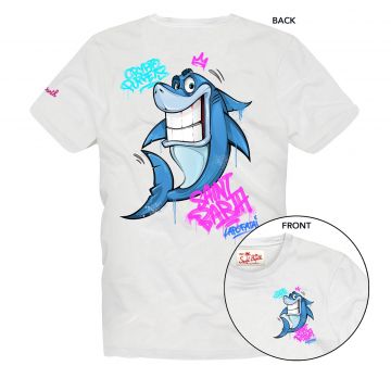 T-shirt captain shark 01n l