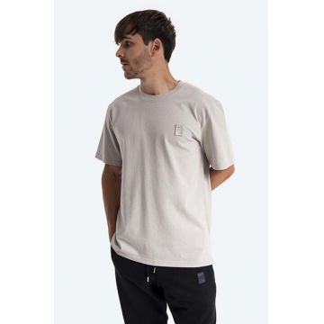 Filling Pieces tricou din bumbac Lux Tee culoarea maro, uni 88113731932-BROWN