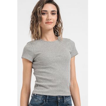 Tricou cu aspect stralucitor Chloe