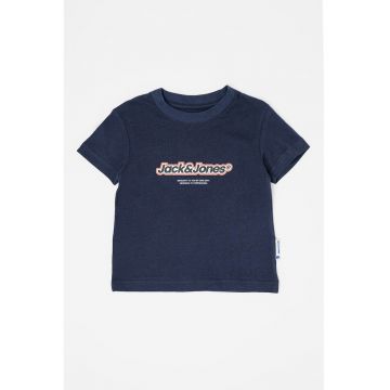 Tricou de bumbac cu imprimeu logo