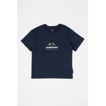 Tricou de bumbac cu logo