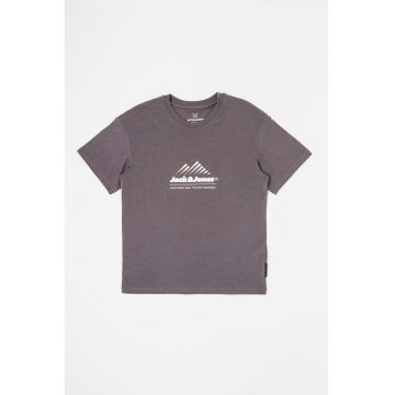 Tricou de bumbac cu logo