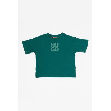 Tricou din bumbac cu imprimeu logo