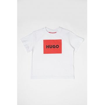 Tricou din bumbac cu imprimeu logo