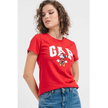 Tricou din bumbac cu imprimeu Minnie Mouse