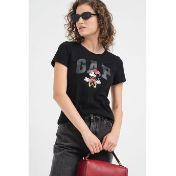 Tricou din bumbac cu imprimeu Minnie Mouse