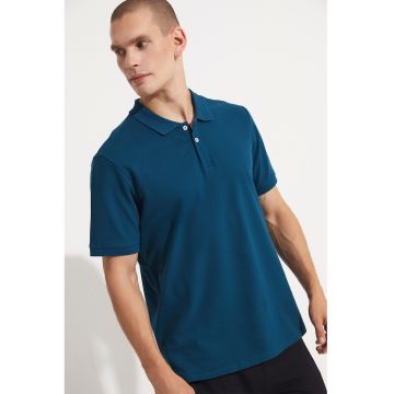 Tricou polo cu model uni