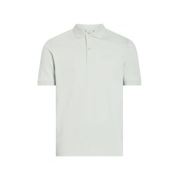 Tricou polo slim fit de bumbac organic