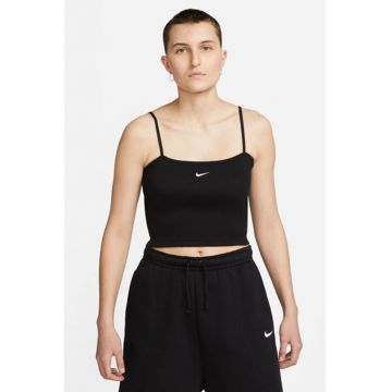 Top crop cu decolteu patrat Essentials