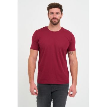 Tricou barbat uniforma - Visiniu