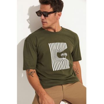 Tricou de bumbac cu imprimeu