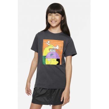 Tricou de bumbac cu model grafic