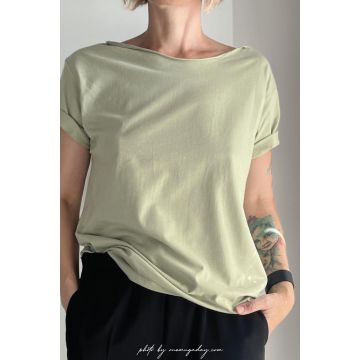 Tricou FUNKY T, verde pastel