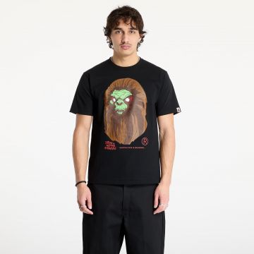 Tricou A BATHING APE Bape Horror Mad Face UNISEX Tee Black