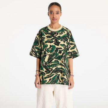 Tricou A BATHING APE Marbling Camo One Point Relaxed Fit Tee UNISEX Green